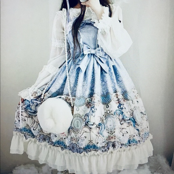 NEW Sweet Harajuku Lolita Dress - Picture 5 of 9